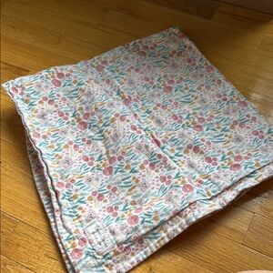 Floral Patterned Beans Babies Blanket